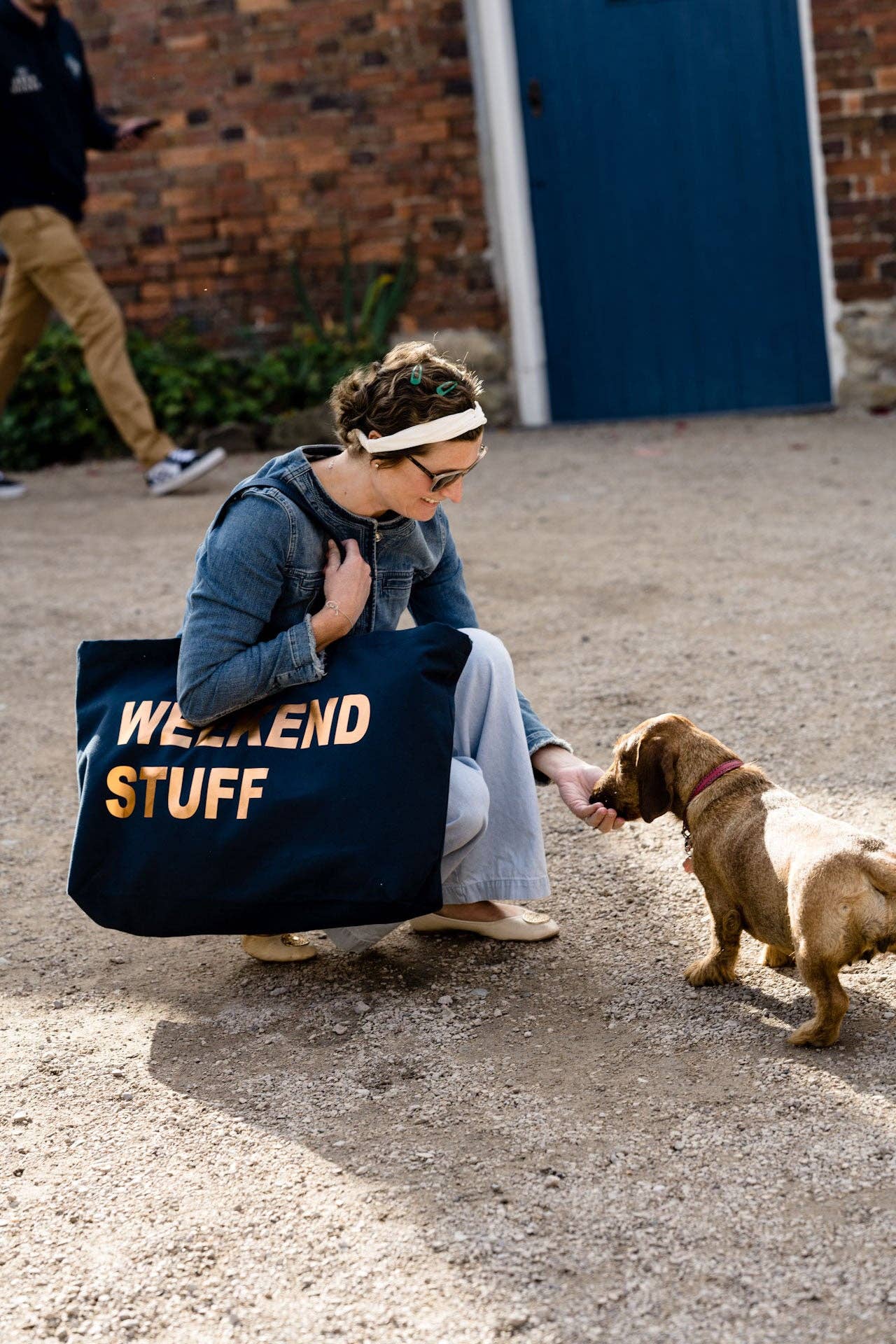 Canvass tote bag - for all your beach stuff
