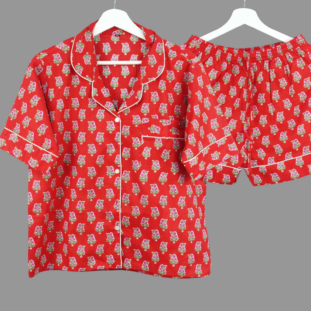 Cute short cotton PJ set