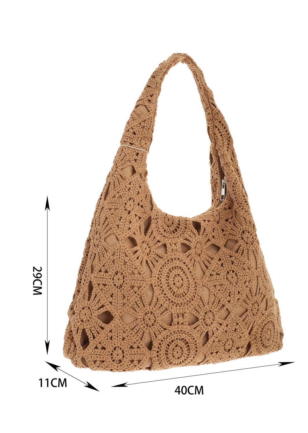 Crochet bag, boho style