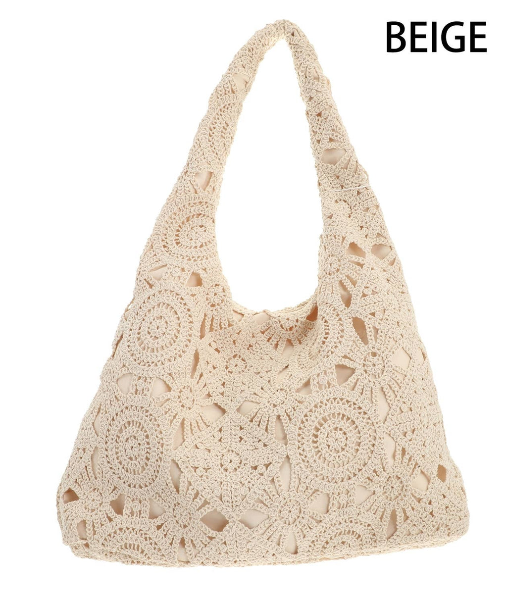 Crochet bag, boho style
