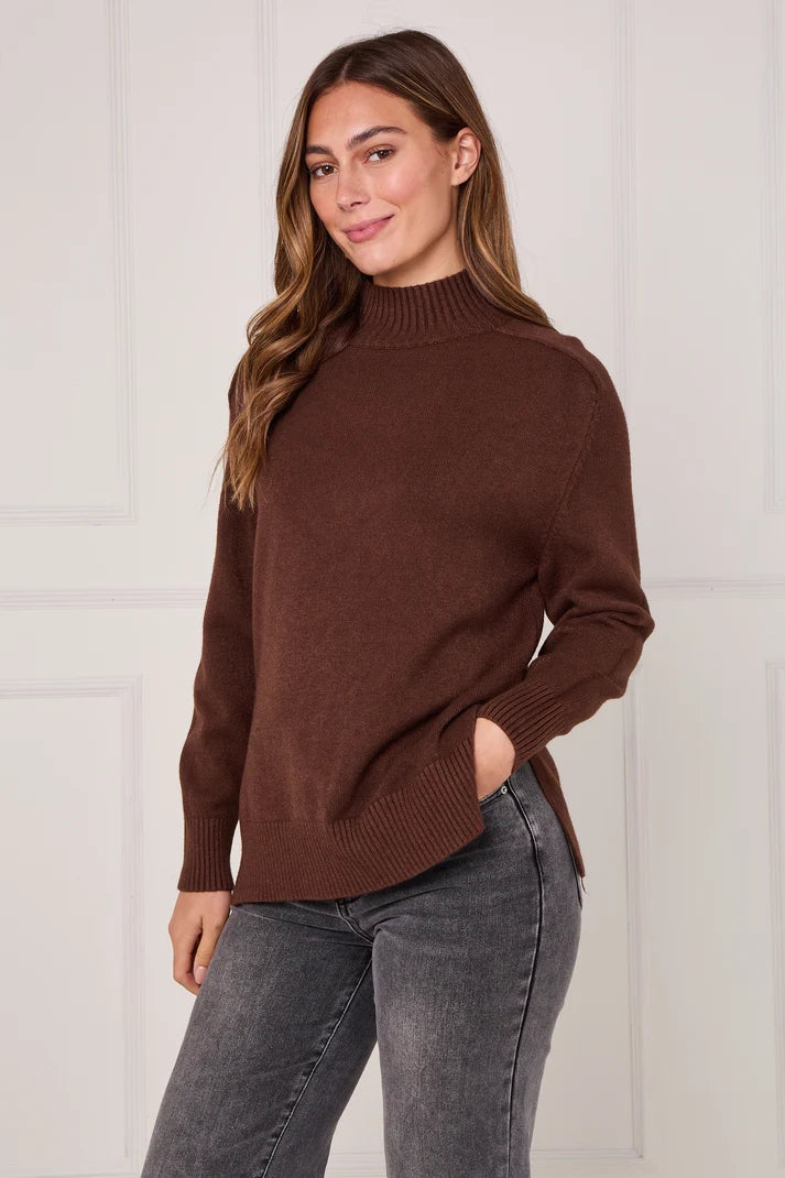 Mock-neck Jumper