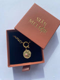 Celestial Disk Chunky Necklace