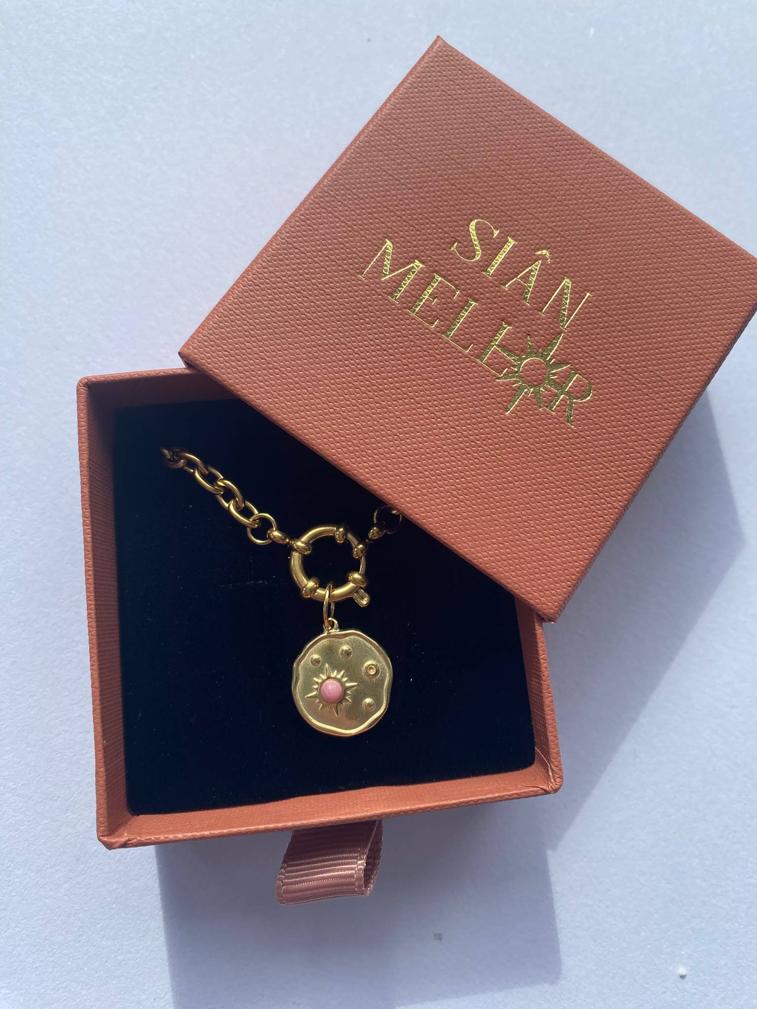 Celestial Disk Chunky Necklace