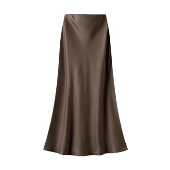 Satin slip skirt - various colours