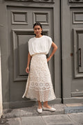 Delicate openwork crochet Skirt