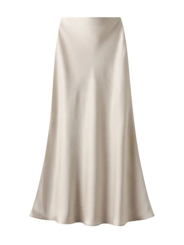 Satin slip skirt - various colours