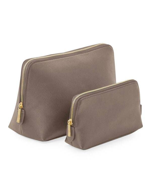 Accessory case / make up bag (oyster & taupe options)