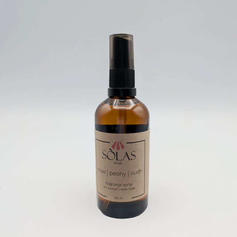 Natural room fragrance mists